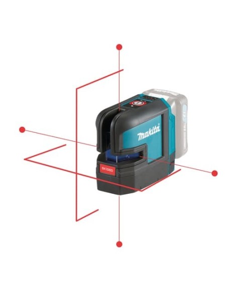 Punase joonega ristlaser, iseloodiv, täpsus ± 0,3mm/1m, IP54