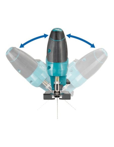 Akutikksaag 18 V Li-ion, HARJADETA MOOTOR, Ilma akude ja laadijata!