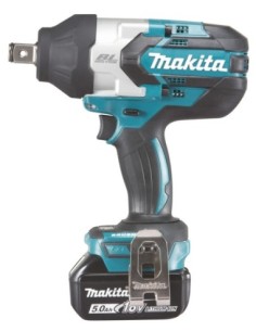 Akumutterkeeraja Makita DTW1001RTJ 18V LXT 3/4" 2x5Ah (1250 Nm)