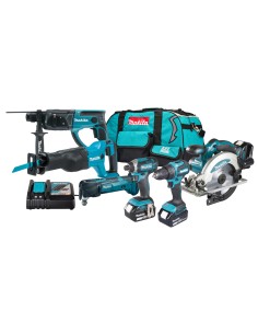 Akutööriistade komplekt Makita DLX6135TX1 18V LXT (6 tööriista)