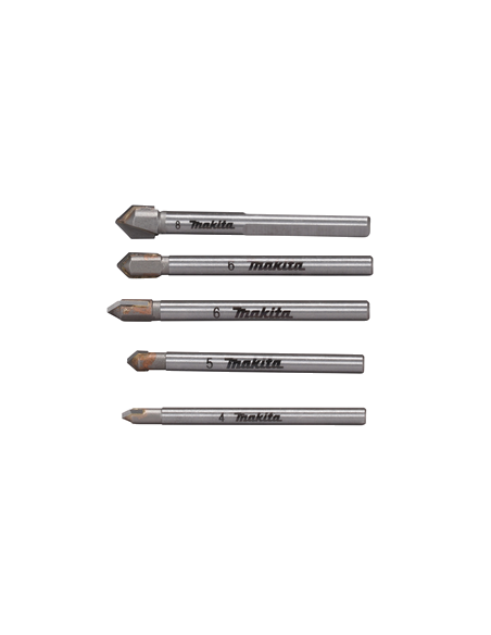 Plaadi ja klaasipuuride komplekt 4X51mm, 5X51mm, 6X58mm (2X), 8X58mm (20 tk. Komplektis)