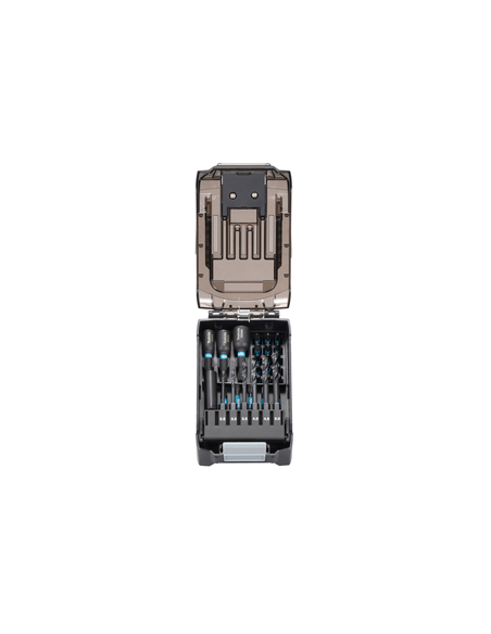 Otsakute komplekt XGT akukujulises karbis, Impact Black, 31 osaline (12 komplekti)