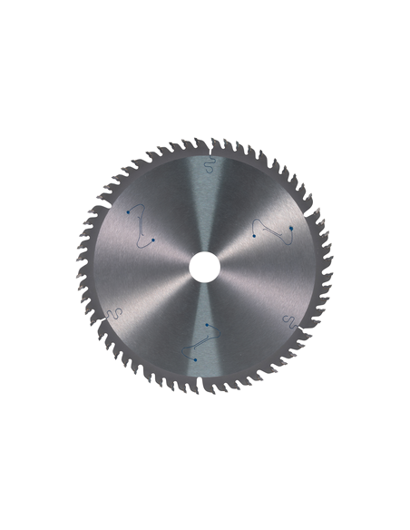 T.C.T hammastega saeketas puidu lõikamiseks 165X1.85X20mm 10° T60 EFFICUT