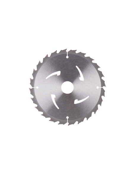T.C.T hammastega saeketas puidu lõikamiseks 185X2X30mm 15° T24 M-FORCE