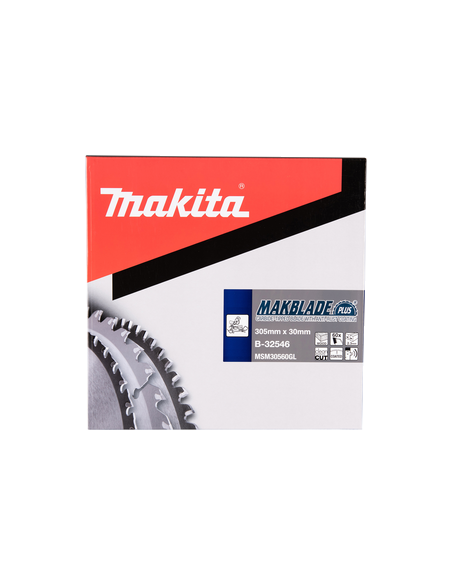 T.C.T hammastega saeketas puidu lõikamiseks 305X2.3X30mm 5° T60 MAKBLADE PLUS