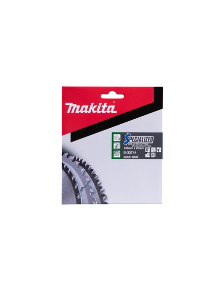 T.C.T hammastega saeketas metalli lõikamiseks 136X1.1X20mm 0° T56 SPECIALIZED, Roostevabateras