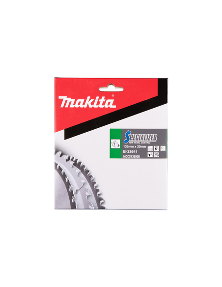 T.C.T hammastega saeketas metalli lõikamiseks 136X1.4X20mm -15° T50 SPECIALIZED