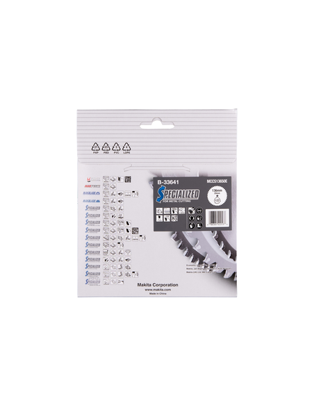 T.C.T hammastega saeketas metalli lõikamiseks 136X1.4X20mm -15° T50 SPECIALIZED