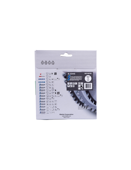 T.C.T hammastega saeketas metalli lõikamiseks 185X1.7X30mm -10° T70 SPECIALIZED